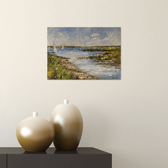 Boats at Rest, Brancaster Staithe