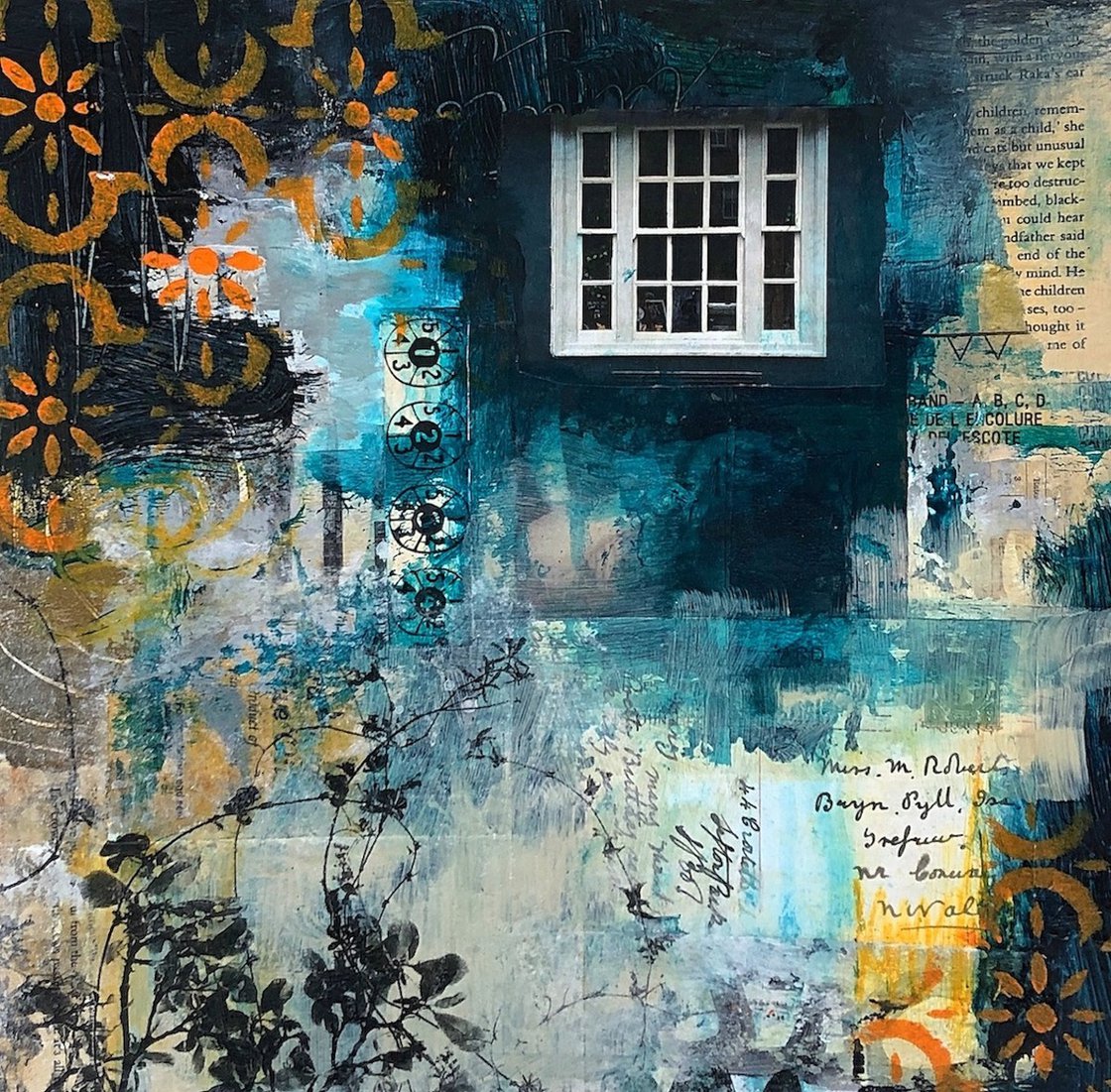 after-the-rain-mixed-media-painting-by-lorraine-brown-artfinder