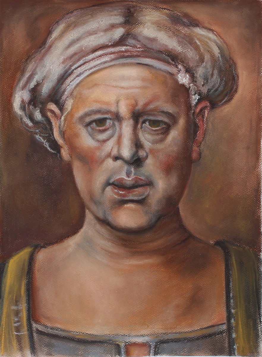 Man in a Turban by Katarzyna Sliwa