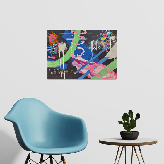 I am a dreamer II 19.7"x27.6"