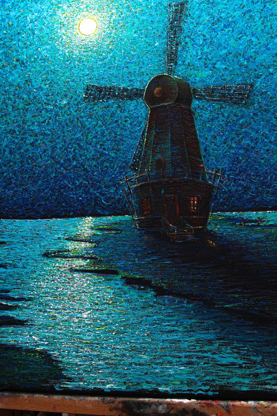 A quiet whisper in the blue