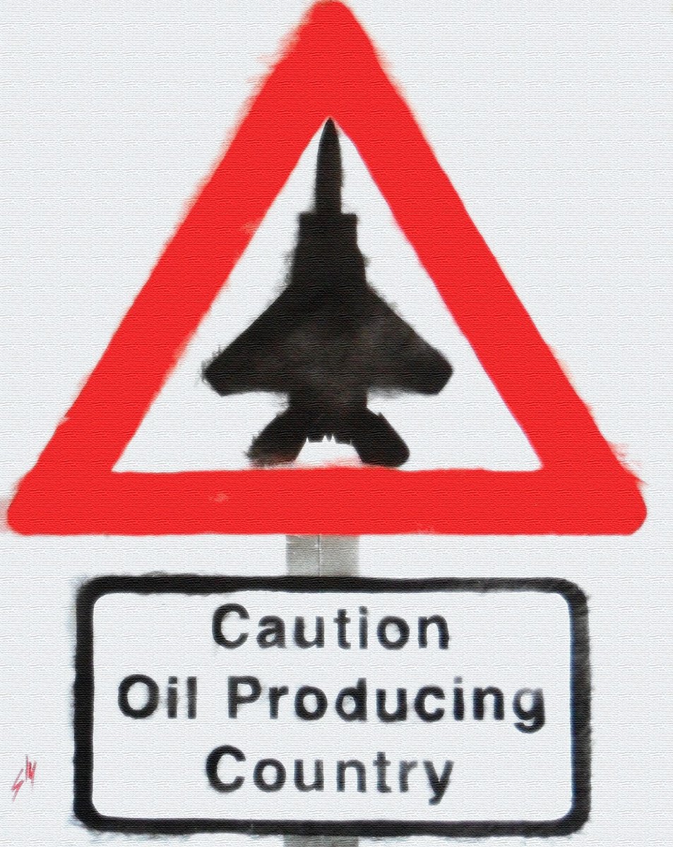 Urban And Pop Painting , Caution (On A Box Canvas). By Juan Sly, 23 X 30, Artwork For Sale On Artfinder