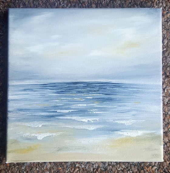 The Sun Always Shines After A Storm - Seascape Study