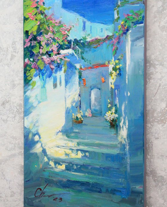 Santorini streets