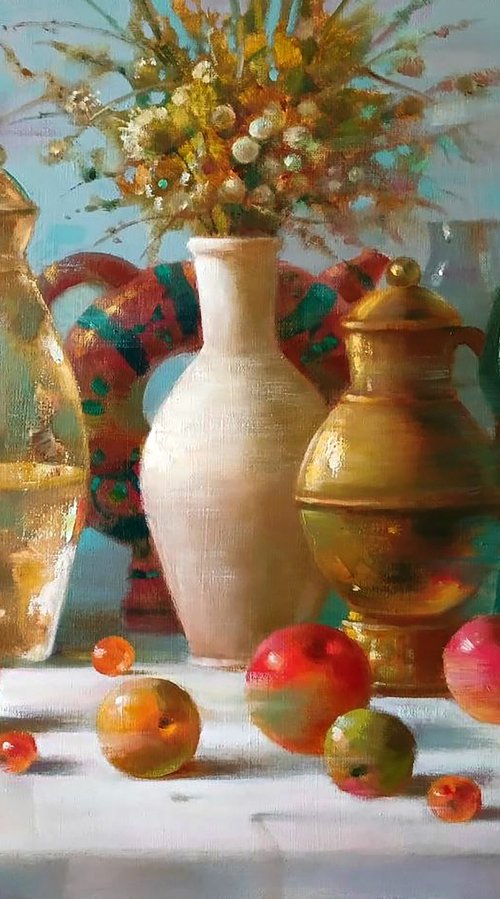 Fruit Table by Anatolii Tarabаnov