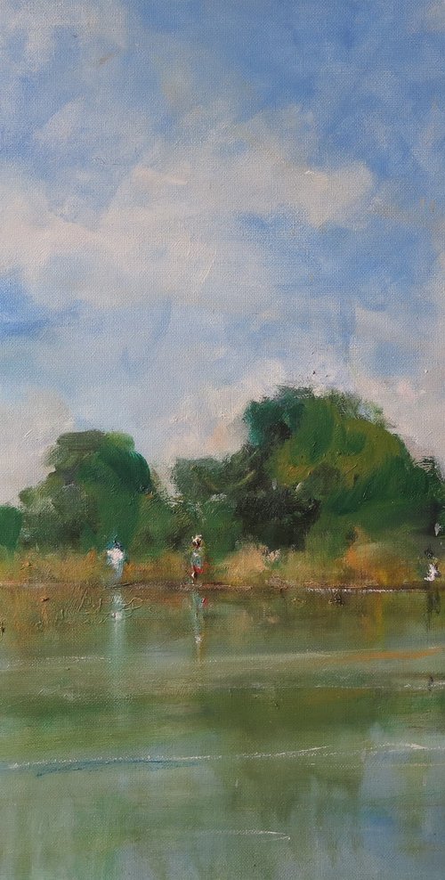 The River Ouse, July 4 by Malcolm Ludvigsen