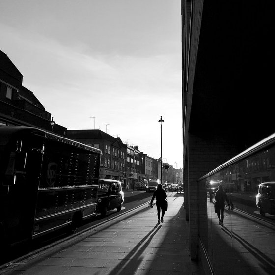 Beginning - London Street Photography Print, 12x12 Inches, C-Type, Unframed