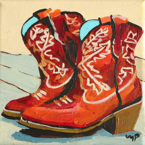 Hi Heel Boots by Melinda Patrick