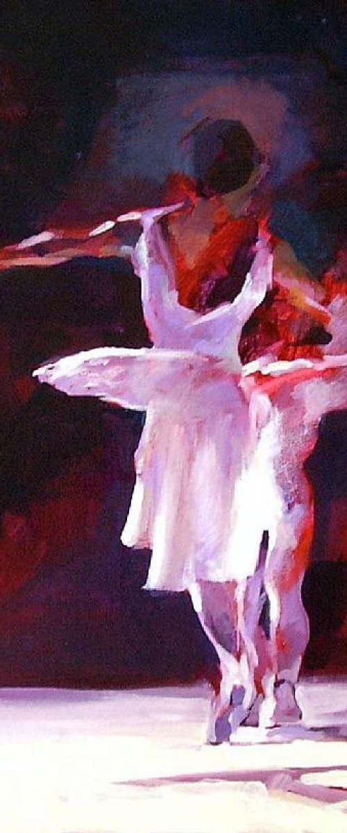 Ballet triptych by Anthony Barrow BA(Hons) Fine Art