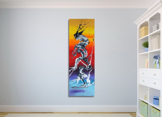 Spirits Rising II (Spirits Of Skies 075032) (50 x 150 cm) XXL vertical (20 x 60 inches)