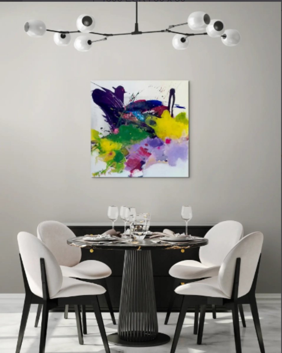  The Freenzy Of Colours By Christa Haack, 31 X 31, Artwork For Sale On Artfinder