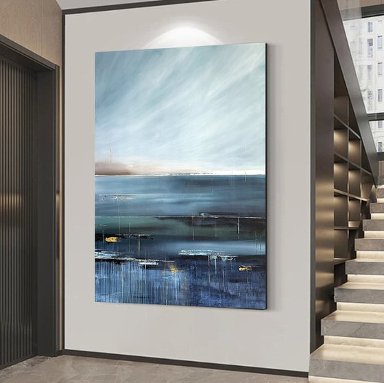 Celestial Drift Over Deep Waters