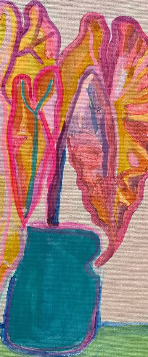 ‘Living My Best Leaf: 4’ by Kathryn Sillince