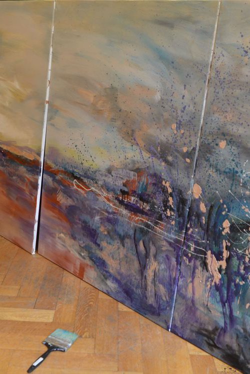 "Abstract Landscape" by Mihaela Ionescu