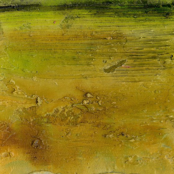 Land Of Souls 1 - Textural Landscape Painting by Kathy Morton Stanion