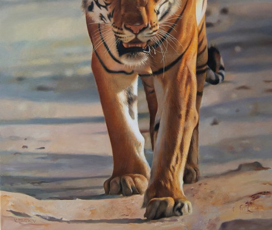 Tiger, Large painting
