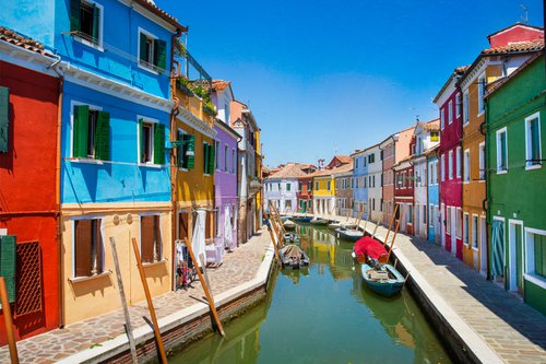 Colors of Burano IV by Viet Ha Tran