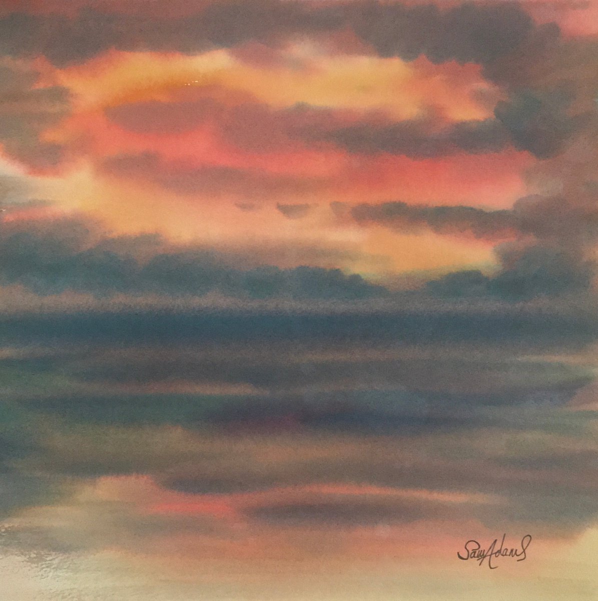 Sea clouds by Samantha Adams