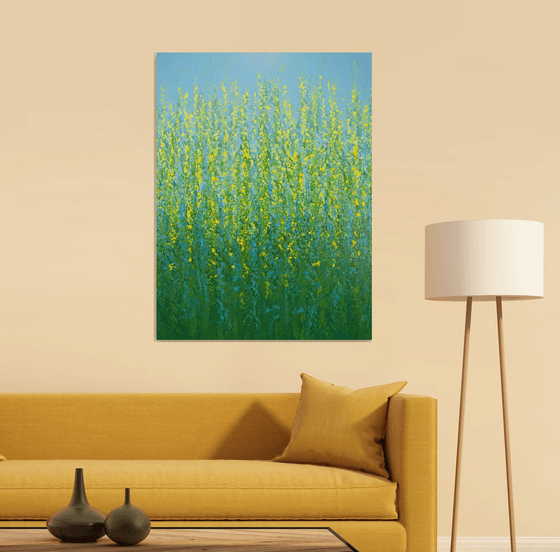 Green Yellow Meadow