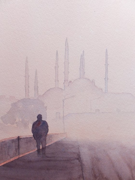 Misty Morning in Istanbul