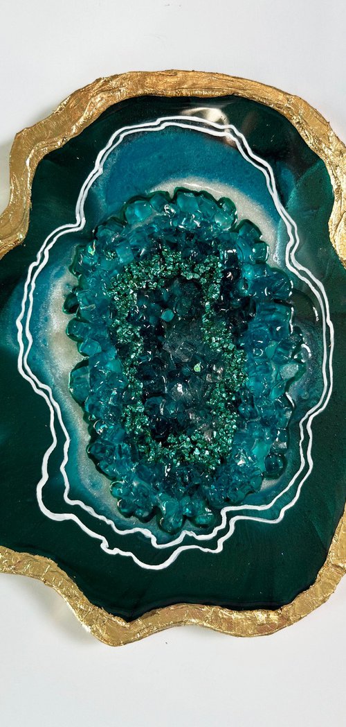 Little gem. Emerald. by Alexandra Dobreikin