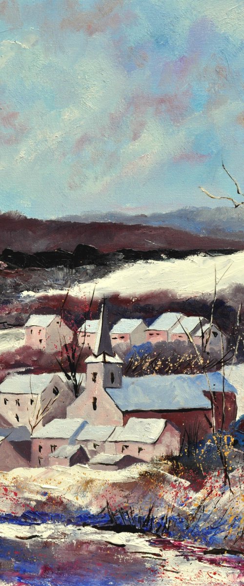 Snow in Vitrival by Pol Henry Ledent