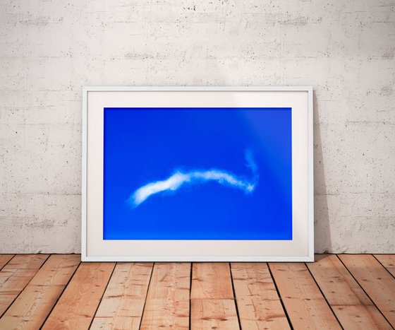 Blue | Cloud  ||  Limited Edition Fine Art Print 1 of 10 || 75 x 50 cm