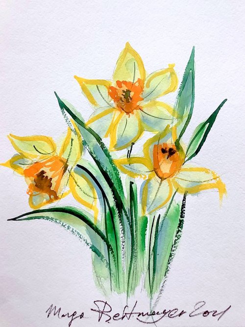 Daffodils by Morgana Rey