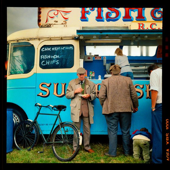 Fish and Chips Van Square