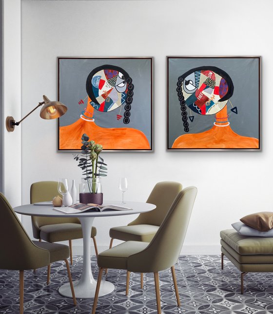 Freedom and Liberty (Diptych)
