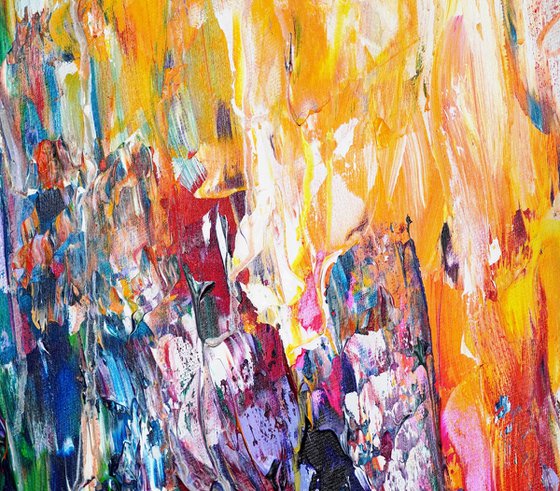 Soft Abstract Symphony XXXL 1