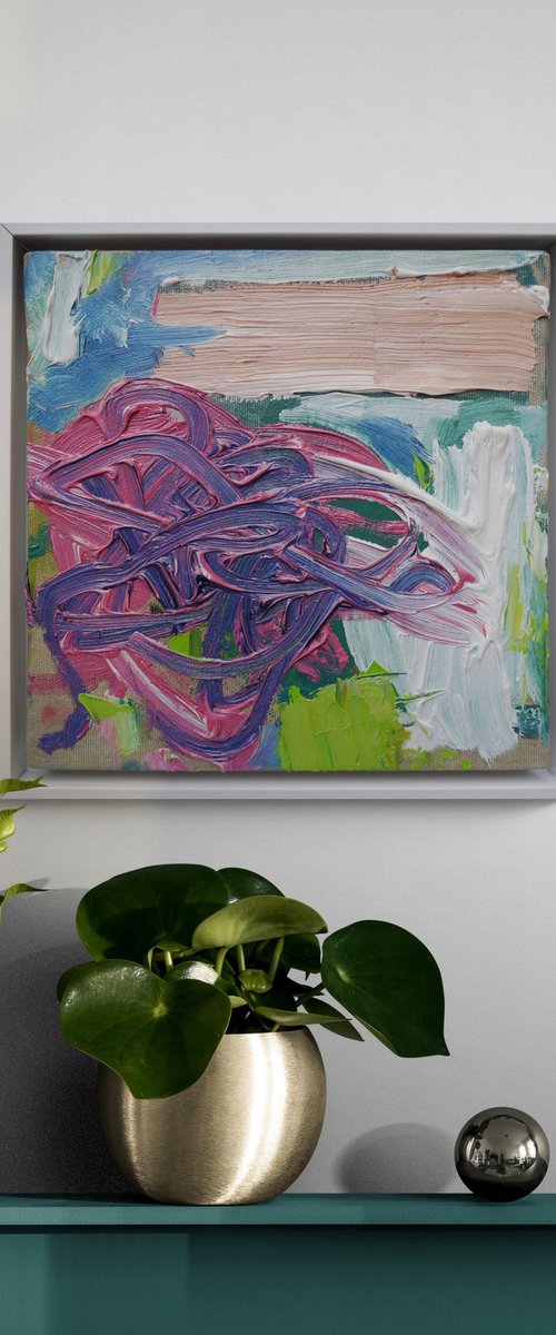 LET PAINT SPEAK UP 9 by Daniela Schweinsberg