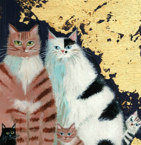 Feline Family portrait