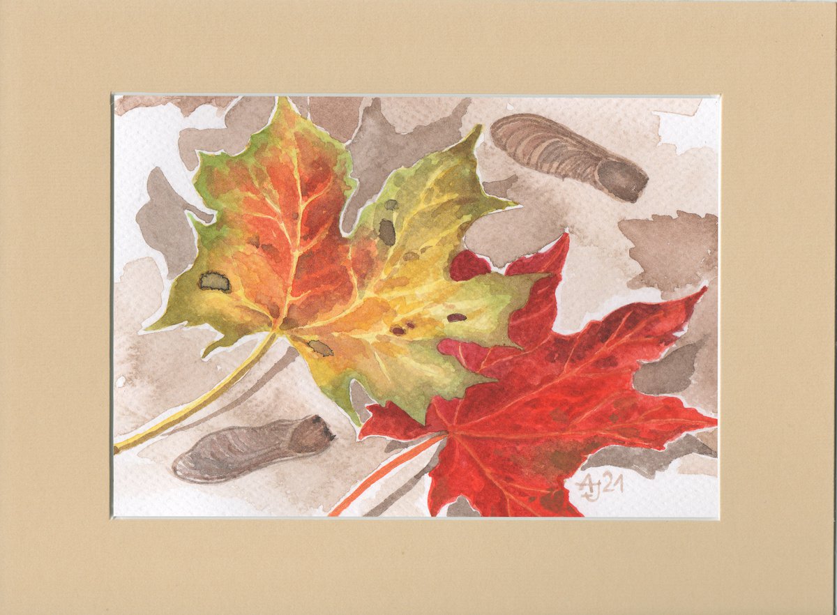 Autumn Leaves 2 by Jolanta Czarnecka