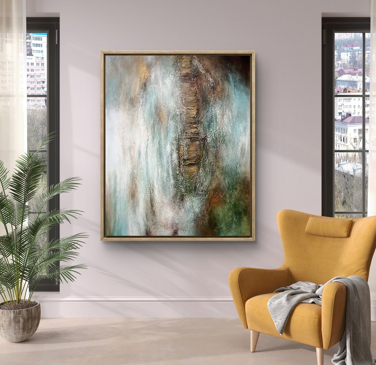 Somewhere In The Past By Alexandra Petropoulou, 39 X 47, Artwork For Sale On Artfinder
