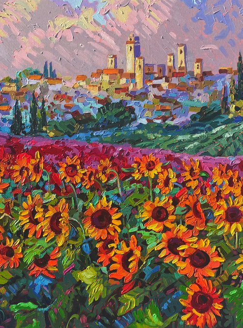 SUNFLOWERS II by IrinaGoldenfish