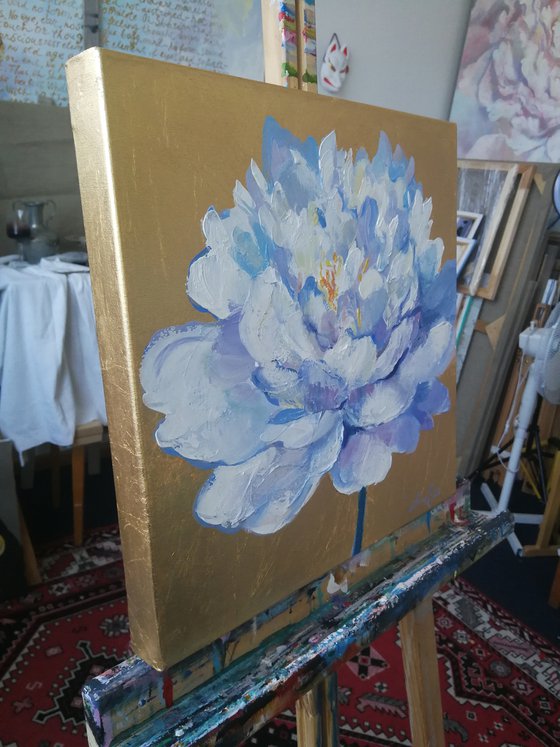 “Blue Peony”