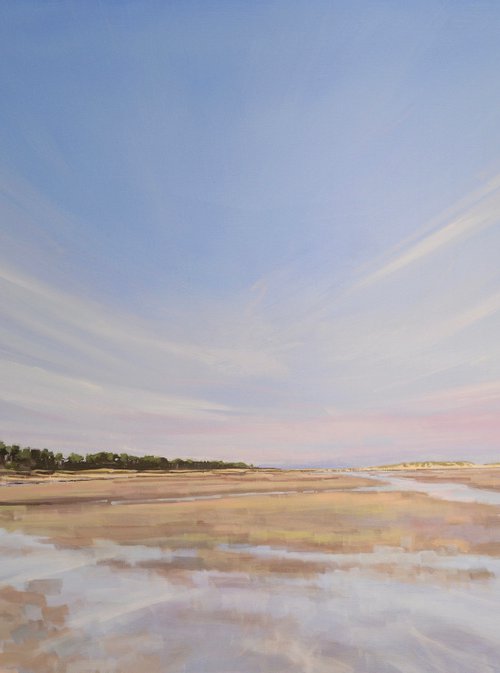 Holkham beach panorama. 140 x 80. by Tom Cringle