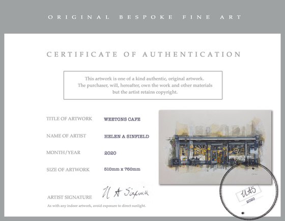 Cafe Weetons Harrogate