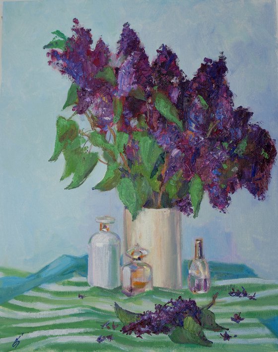 Still life with lilac