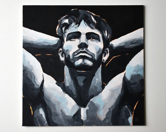 Rest in Strength Male portrait
