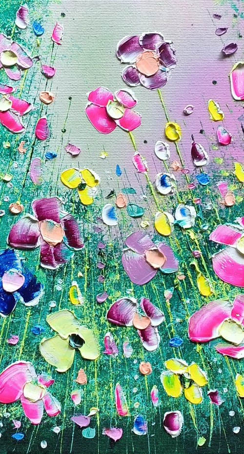 "Spring Flowers in Love" by Phil Broad