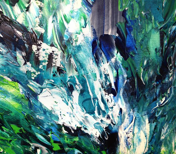 Green And Blue Imagination XXL 1