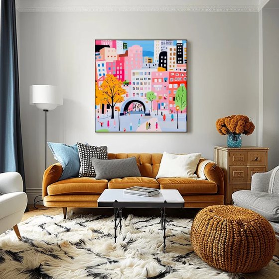 Smolenskaya: An Aerial Moment in Moscow