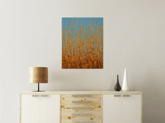 Autumn Orange - Color Field