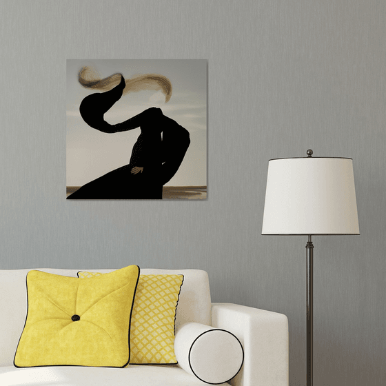 Lonely figure N19