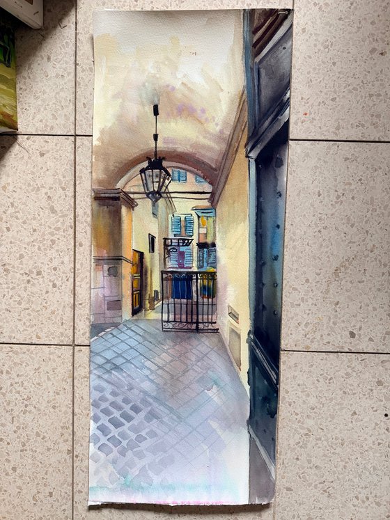 Under the Arches of Bologna