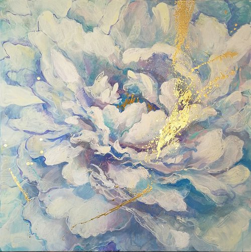 “Mood. Peony with Gold” by Anna Silabrama