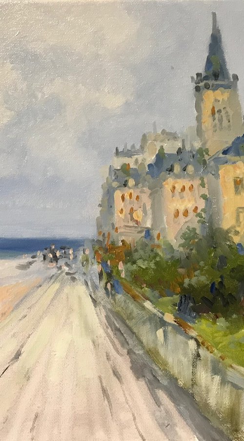 Beach Scene by W. Eddie
