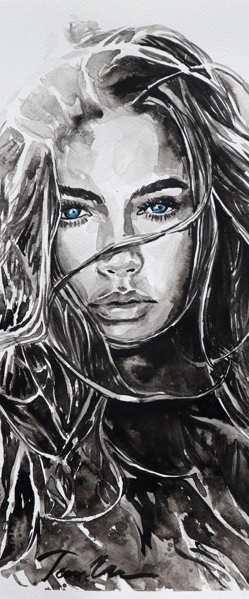 "Blue eyes" by Tashe